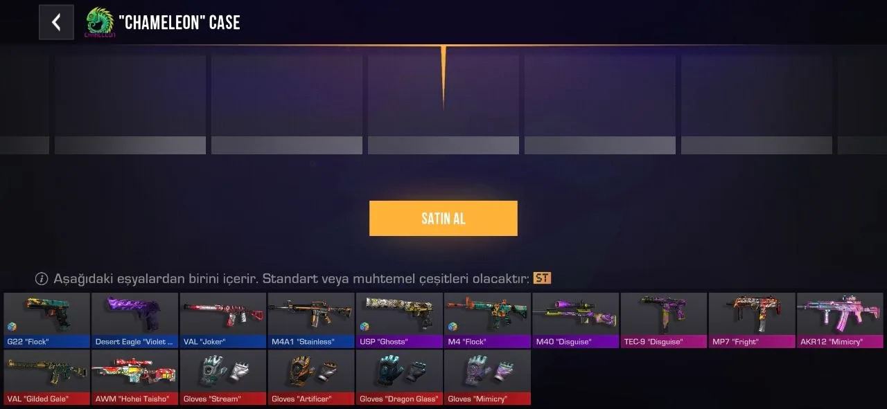"Chameleon" Case