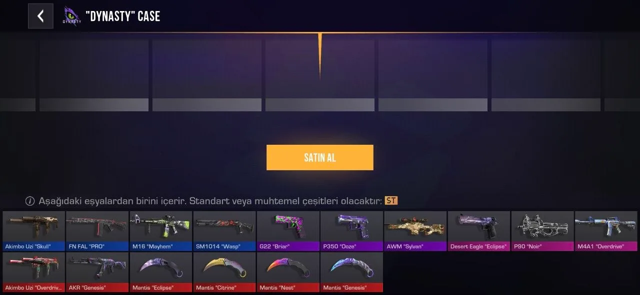 "Dynasty" Case
