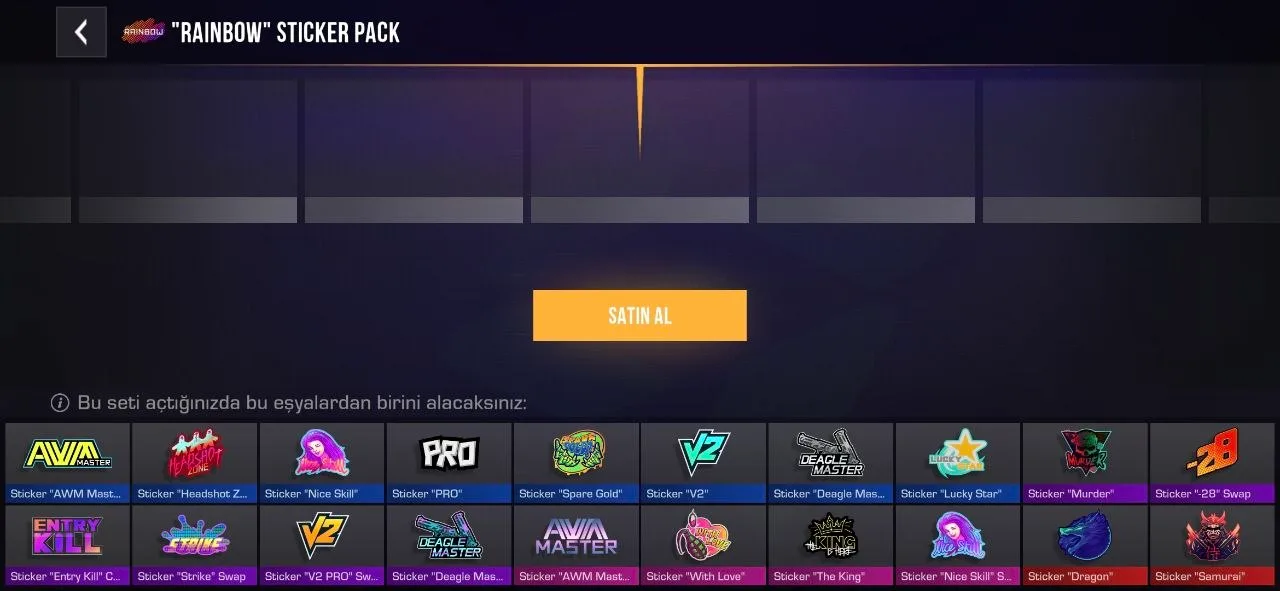 "Rainbow" Sticker Pack