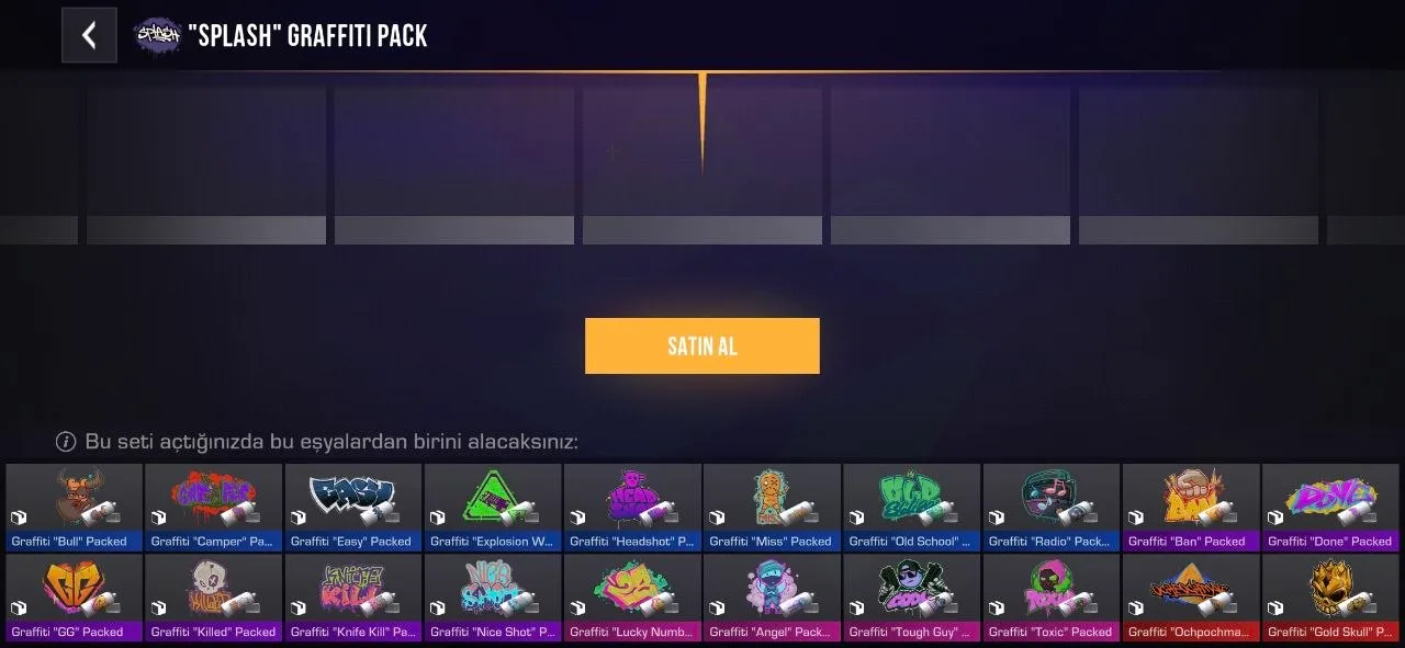 "Splash" Graffiti Pack